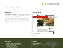 Tablet Screenshot of bednarmultimedia.com